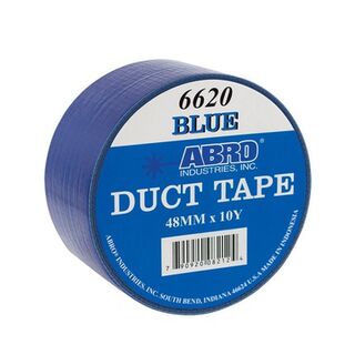 6620-2-10BLU — ABRO Cloth Tape 10 Yards Blue