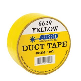 6620-2-10YLW — ABRO Cloth Tape 10 Yards Yellow
