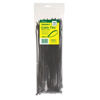 Tridon Cable Tie Black 300x4mm PK100