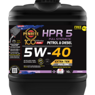 Hpr5 Full Synthetic 5W40 10 Ltr API Sn/Cf