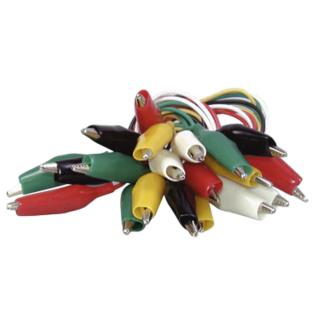 Test Leads With Alligator Clips ( Set )