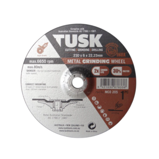 Metal Grinding Wheel Tusk 106X6X16 Single Pce