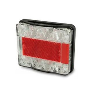 LED Comb Trailer Lamp W/Number Plate Light Multi Voltage