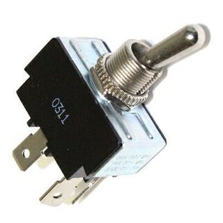 Toggle Switch On/Off DPST 25A Blade Terminals