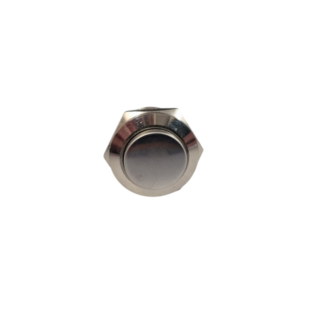 PUSH BUTTON SWITCH 10amp 19mm OFF / MOM ON