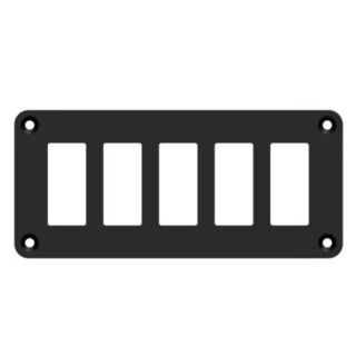 SWITCH PLATE ( METAL ) 5 WAY