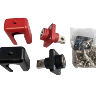 THROUGH WALL BULK HEAD FITTING 200A ( PAIR )