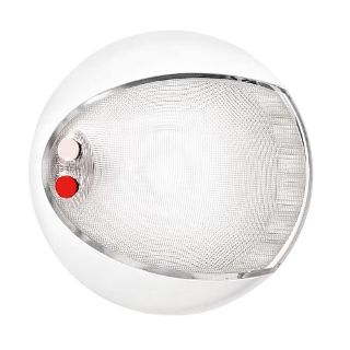 Hella Marine EuroLED 130 Touch Lamp Red/White Light White Shroud 2JA 959 950-121
