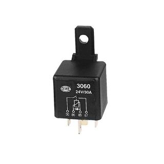 Hella Mini Relay 24V 30A Normally Open with Diode 3060